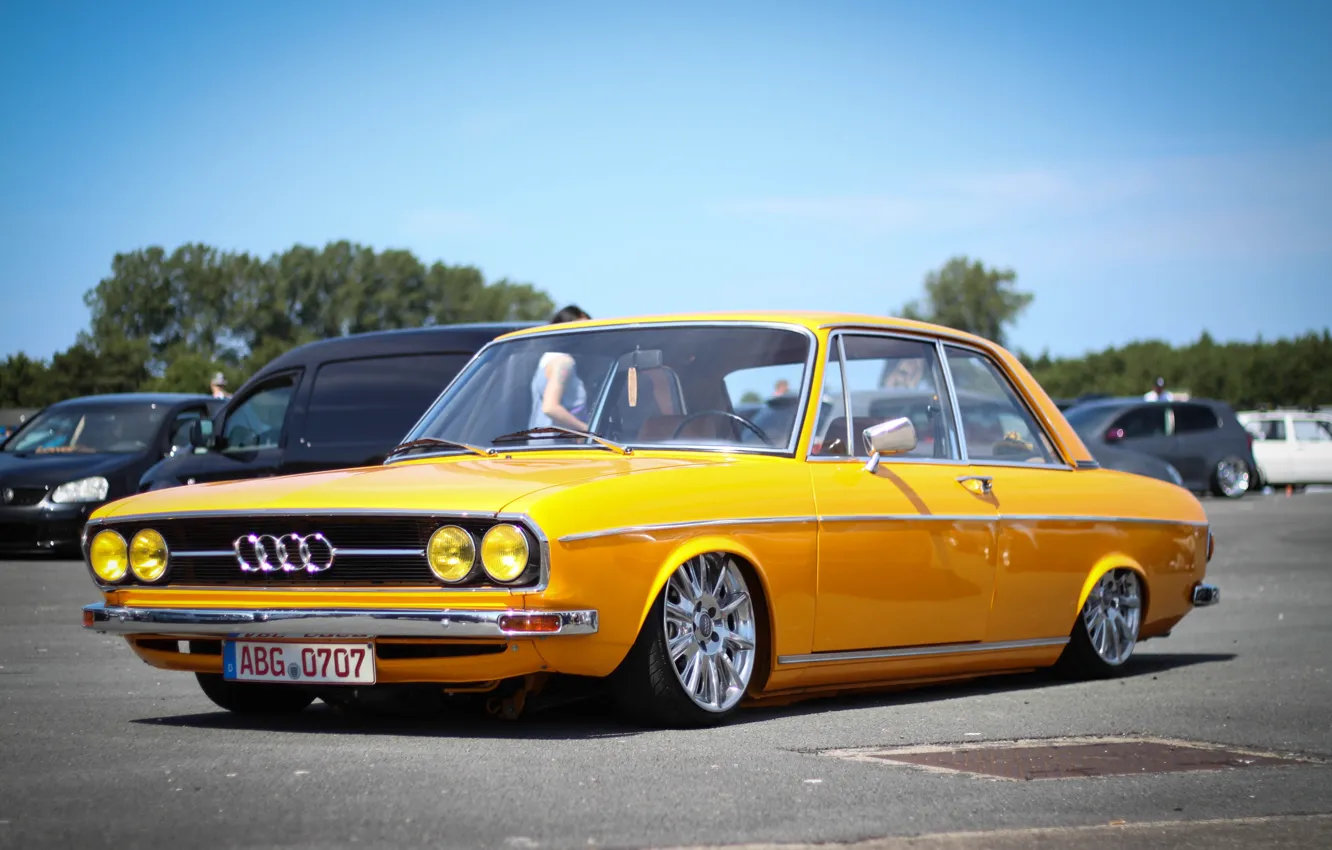 Photo wallpaper car, Audi, Audi, tuning, stance