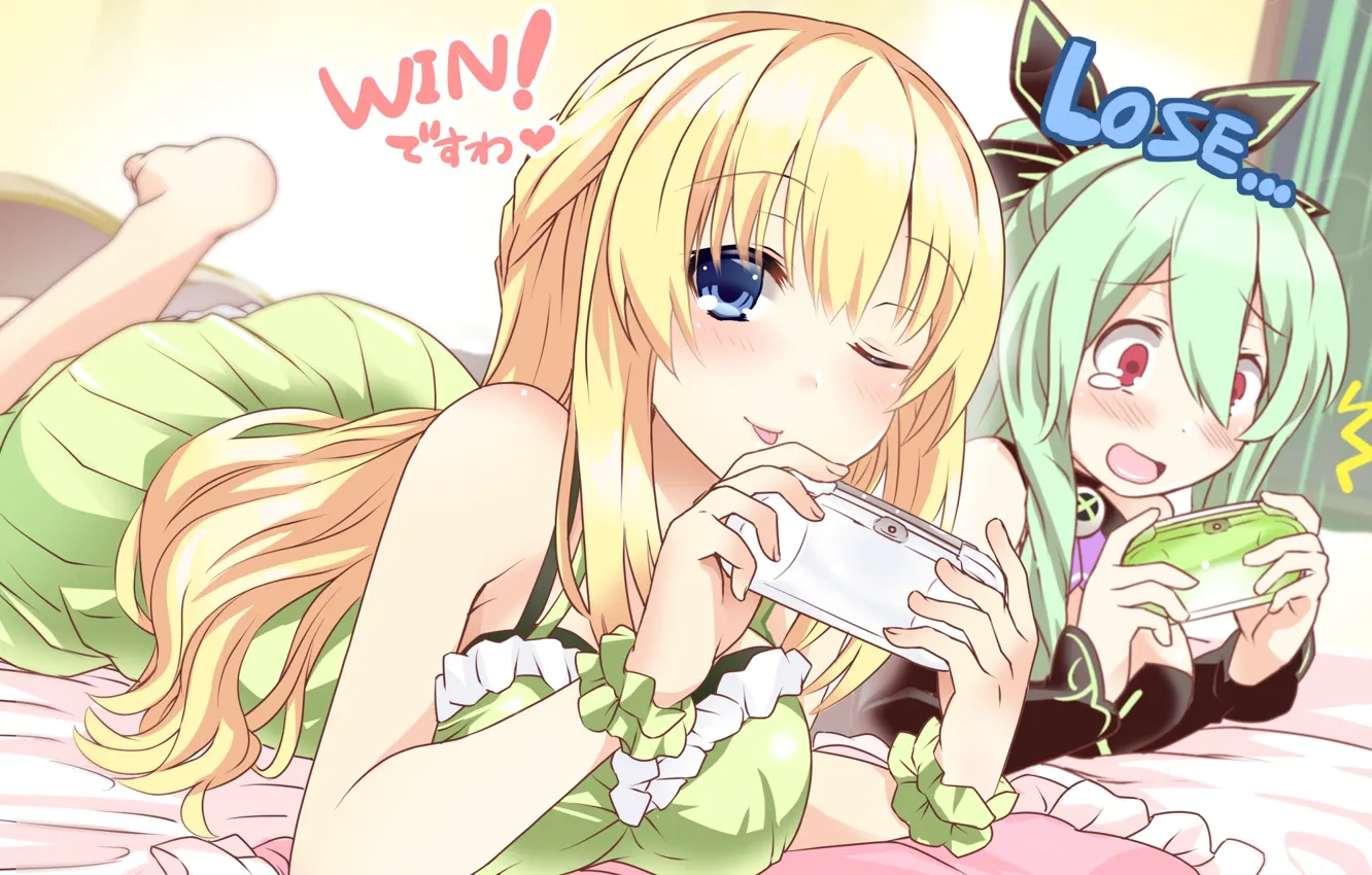 Photo wallpaper the game, anime, girl, Hyperdimension Neptunia