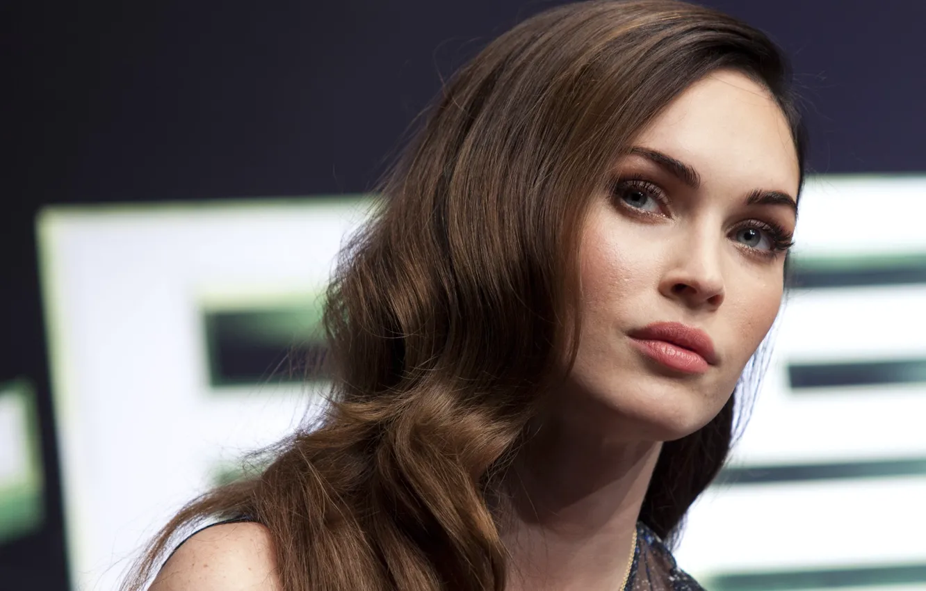Photo wallpaper Megan Fox, Megan Fox, actress, celebrity, curls