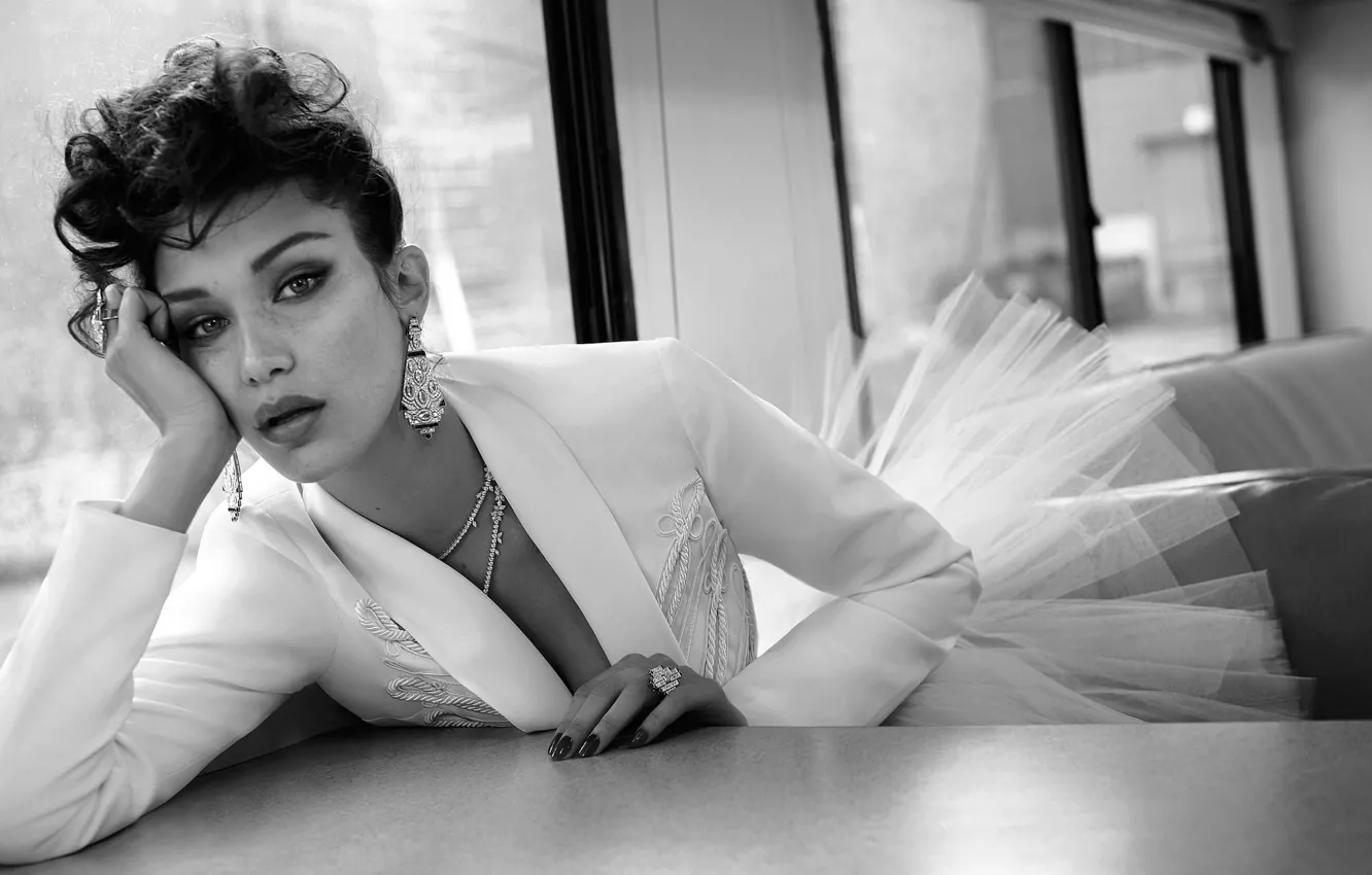 Photo wallpaper girl, pose, Bella Hadid