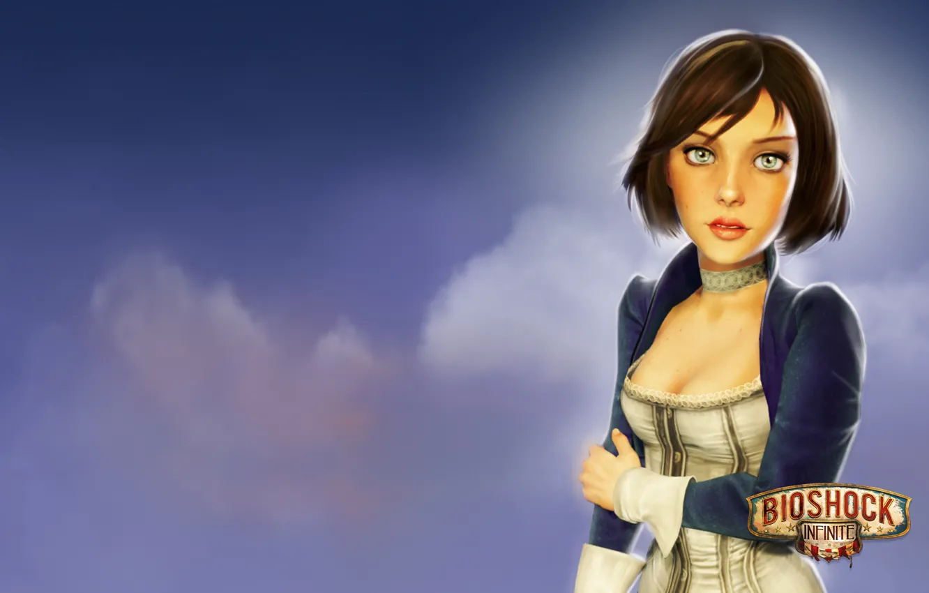 Photo wallpaper the game, game, bioshock, bioshok, BioShock Infinite, Elizabeth, Elisabeth