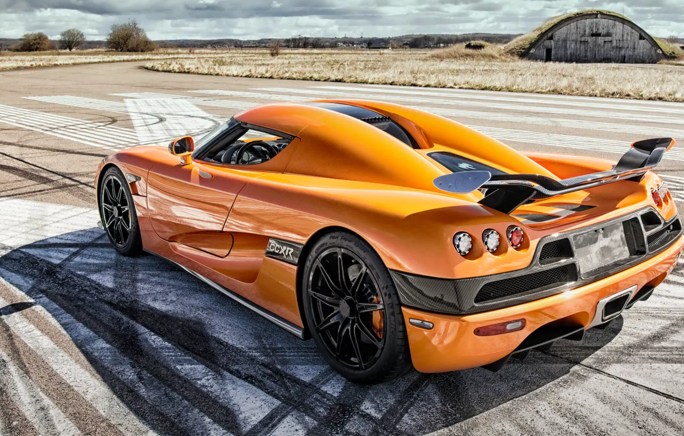 Photo wallpaper Koenigsegg, supercar, CCXR, Koenigsegg