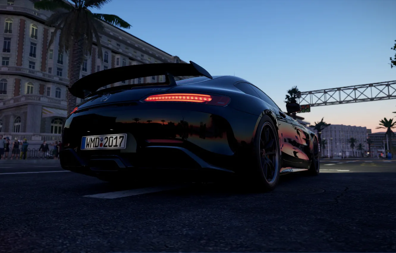 Photo wallpaper Mercedes-Benz, Project CARS 2, game screenshot