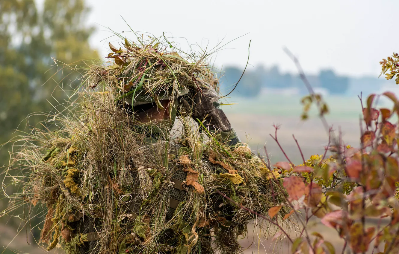Photo wallpaper army, soldiers, disguise, Canadian Army