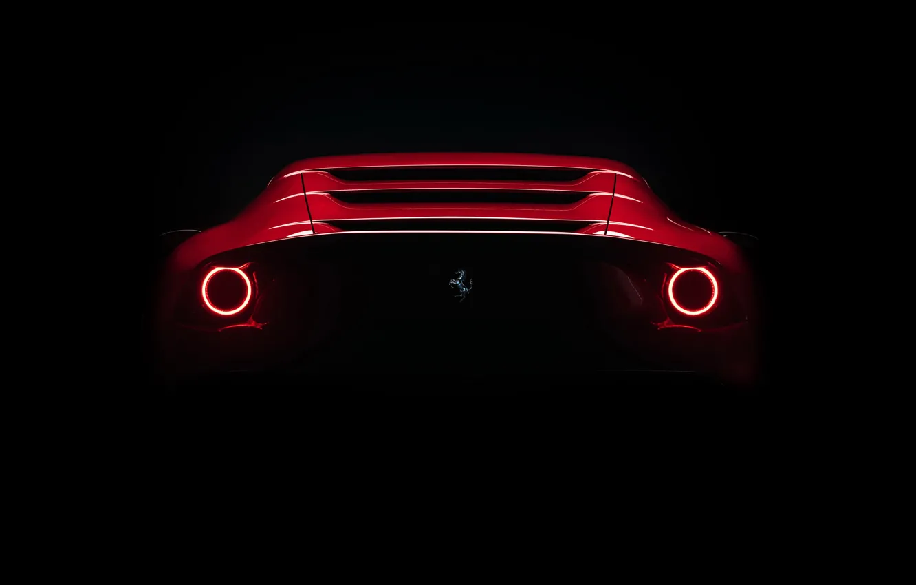 Photo wallpaper Ferrari, 2020, Approved