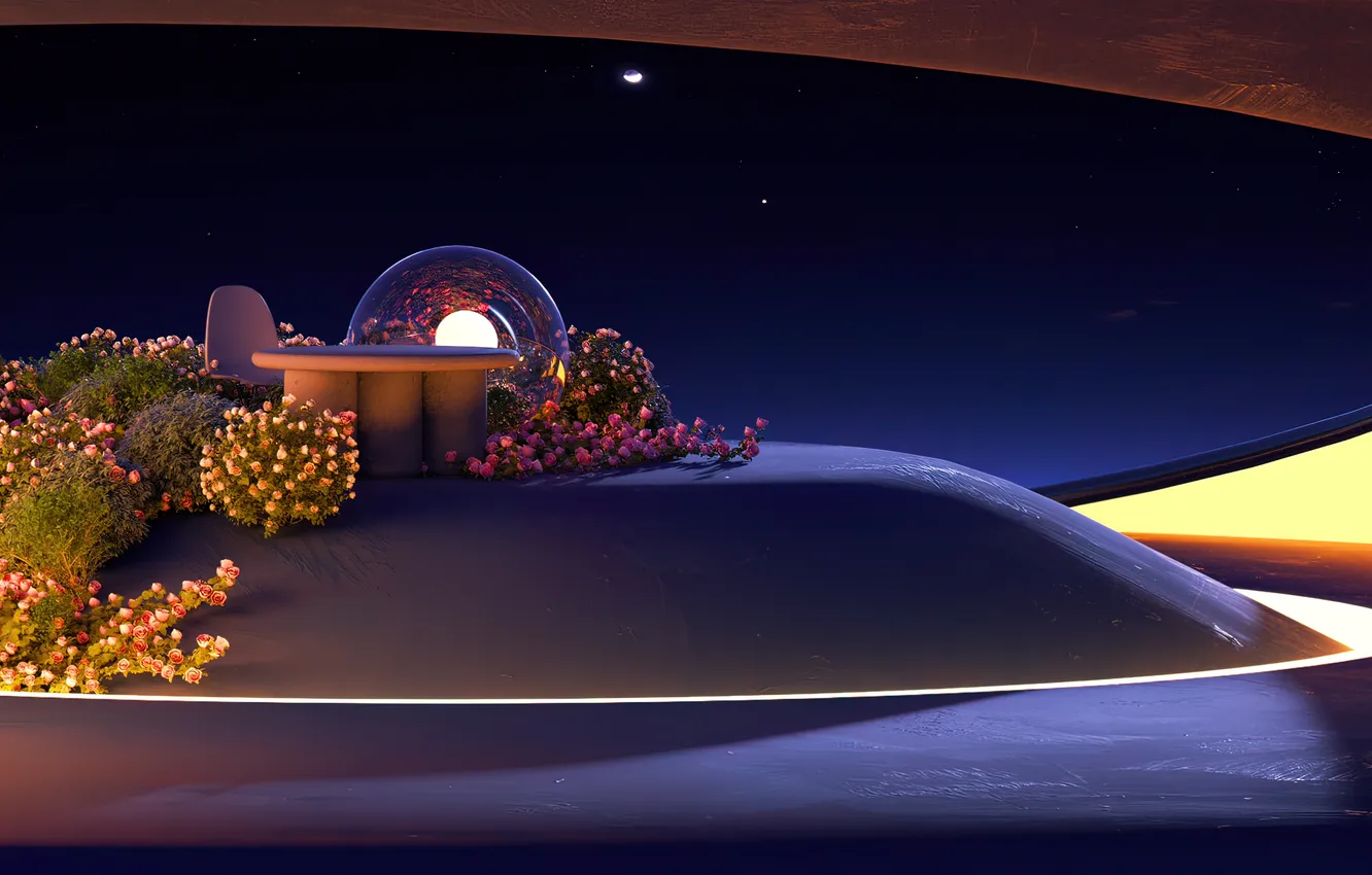 Photo wallpaper Microsoft, design, interior, Aesthetic