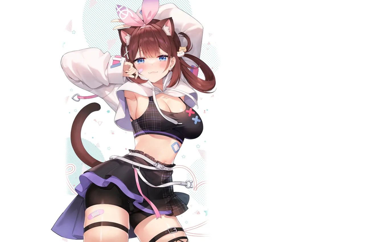 Photo wallpaper kawaii, girl, sexy, pussy, anime, kitty, babe, cute