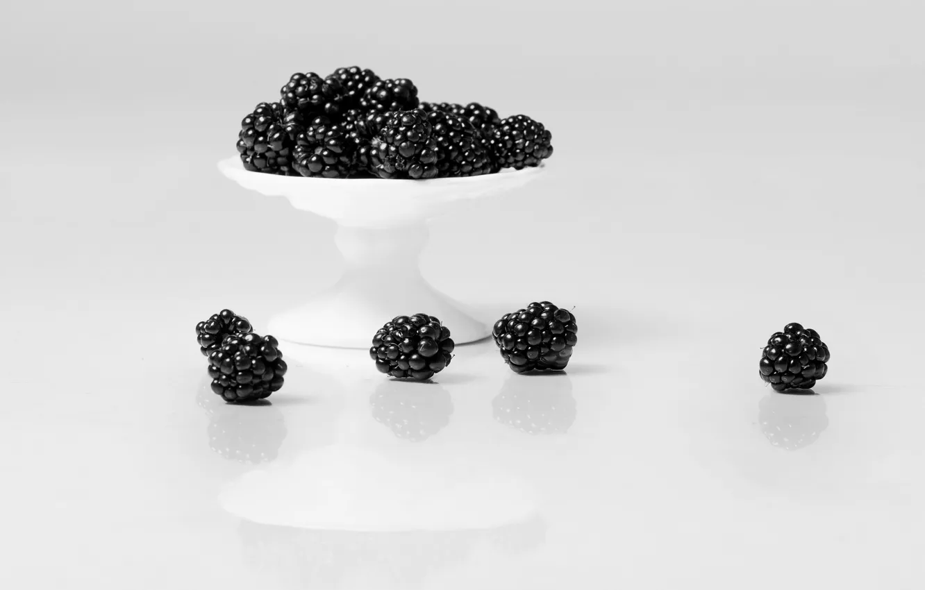 Photo wallpaper berries, background, food
