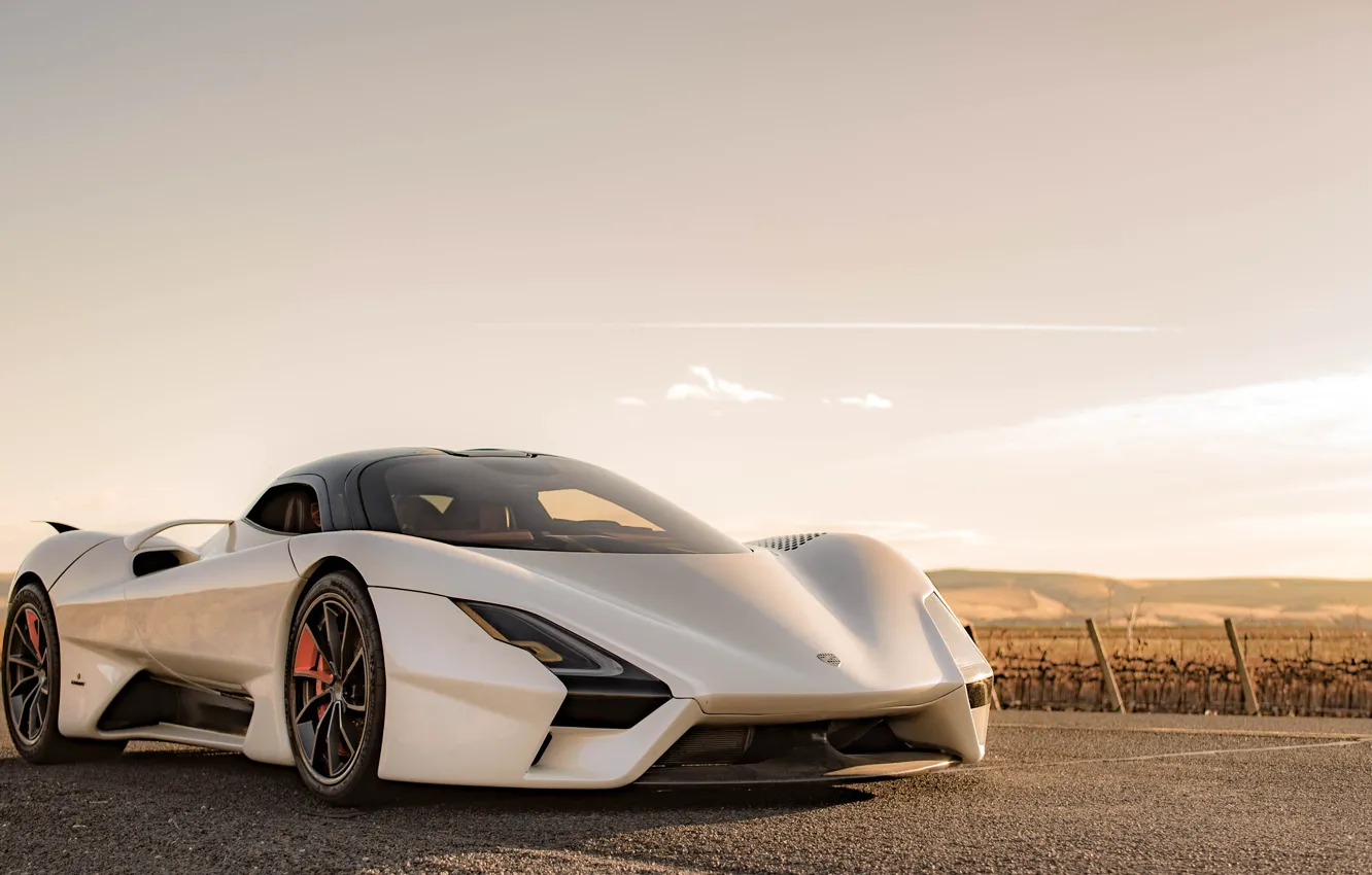 Photo wallpaper concept, hypercar, super car, ssc tuatara