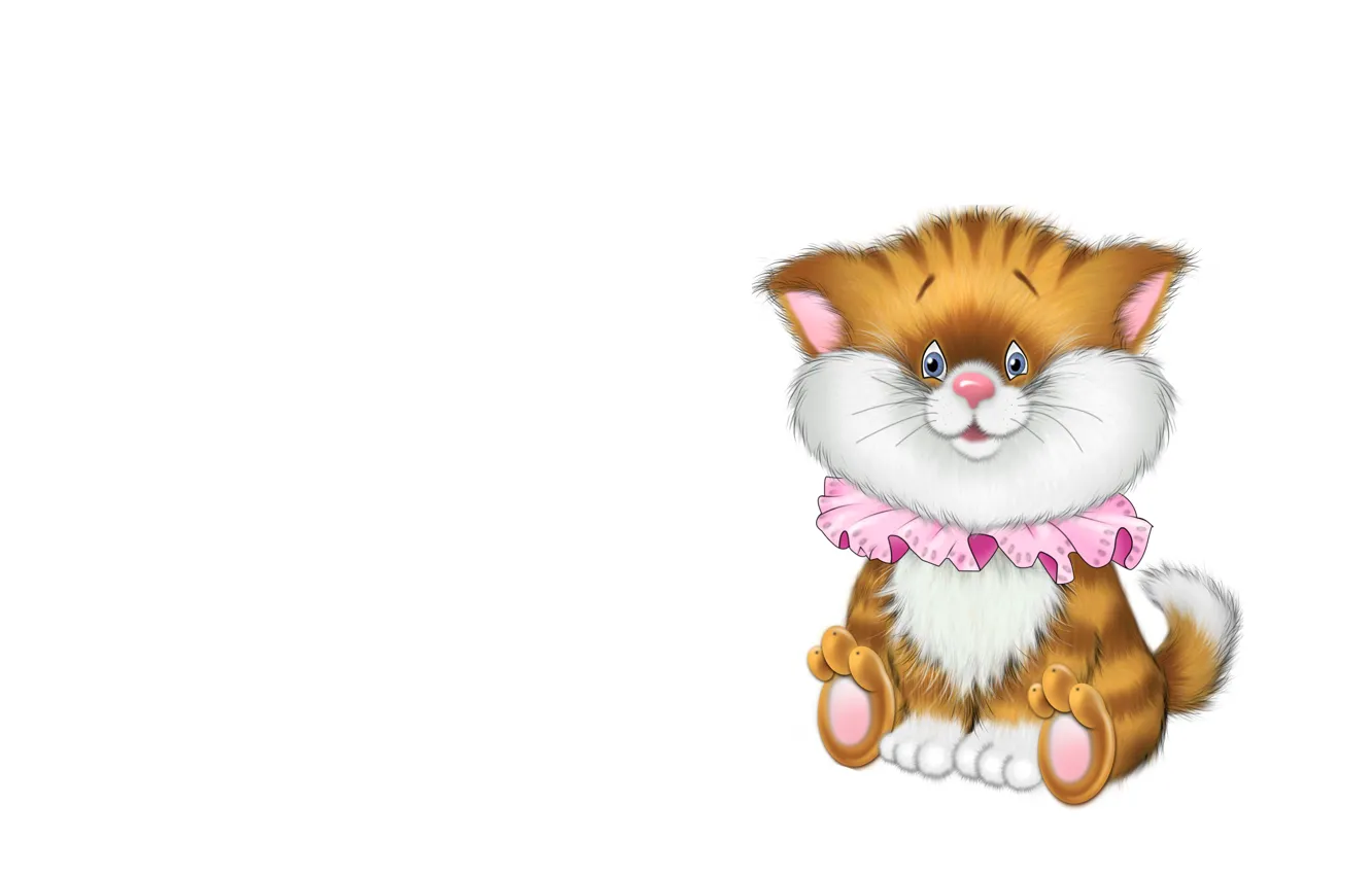 Photo wallpaper art, kitty, children's, Dickey