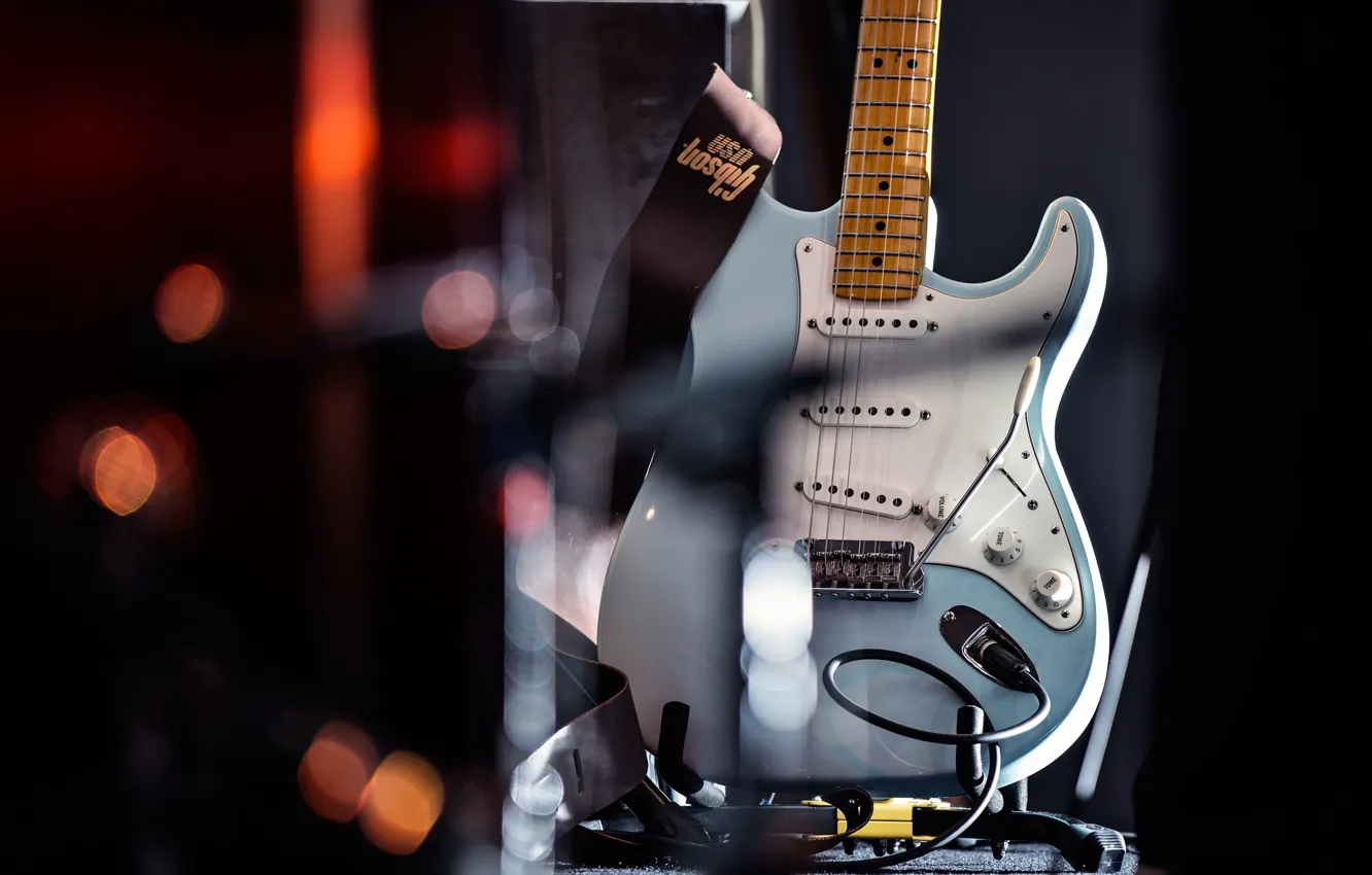 Photo wallpaper music, background, guitar