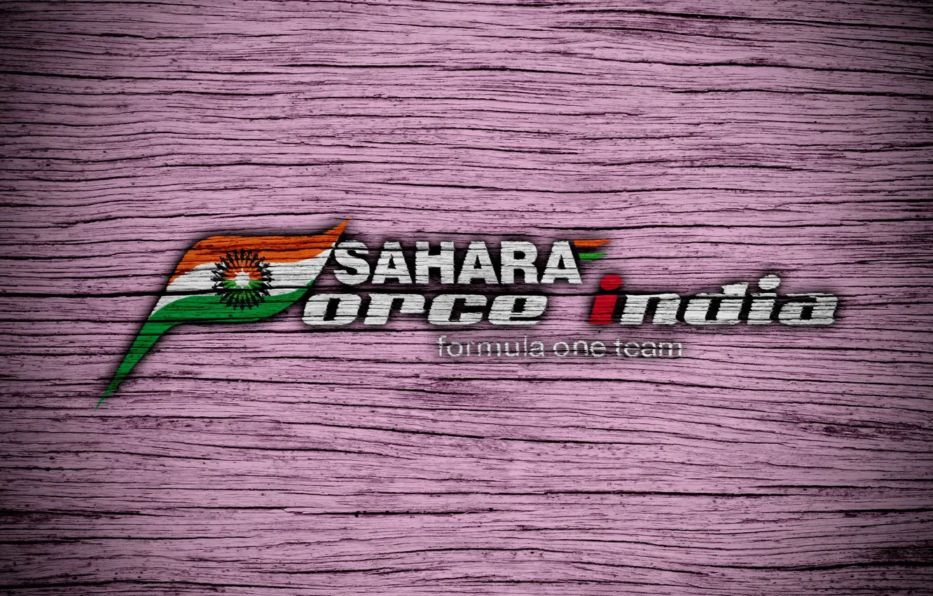 Photo wallpaper wallpaper, logo, Formula 1, Sport, sahara force india