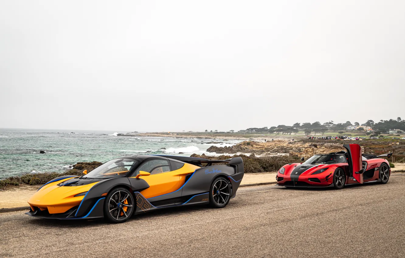 Photo wallpaper McLaren, Koenigsegg, Sabre, Agera XS