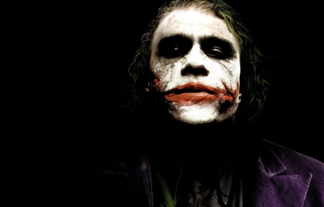 Photo wallpaper face, Joker, people, man, the dark knight, joker, Heath Ledger, crazy