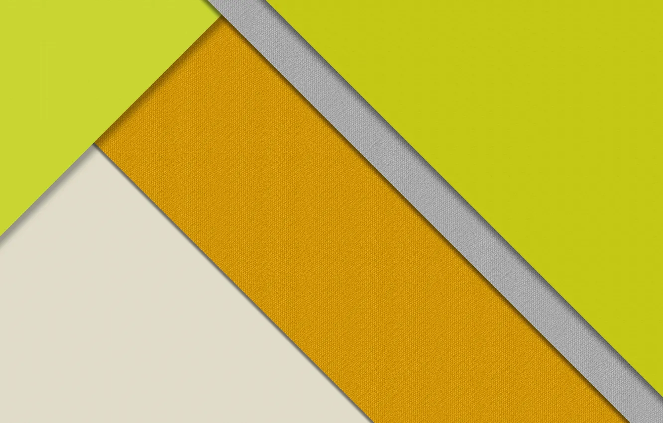 Photo wallpaper white, line, yellow, grey, geometry, design, color, material