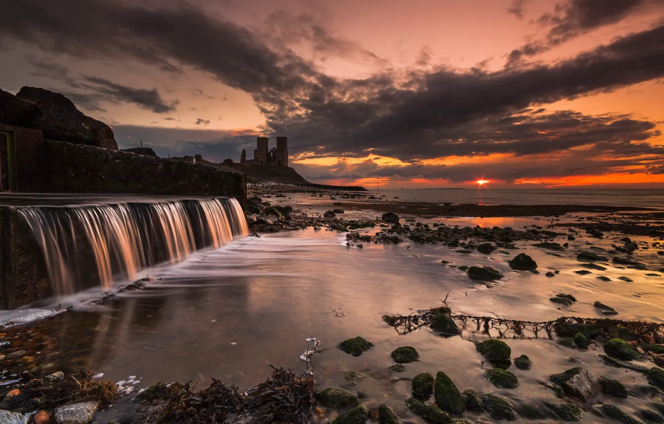 Photo wallpaper England, Canterbury, Reculver