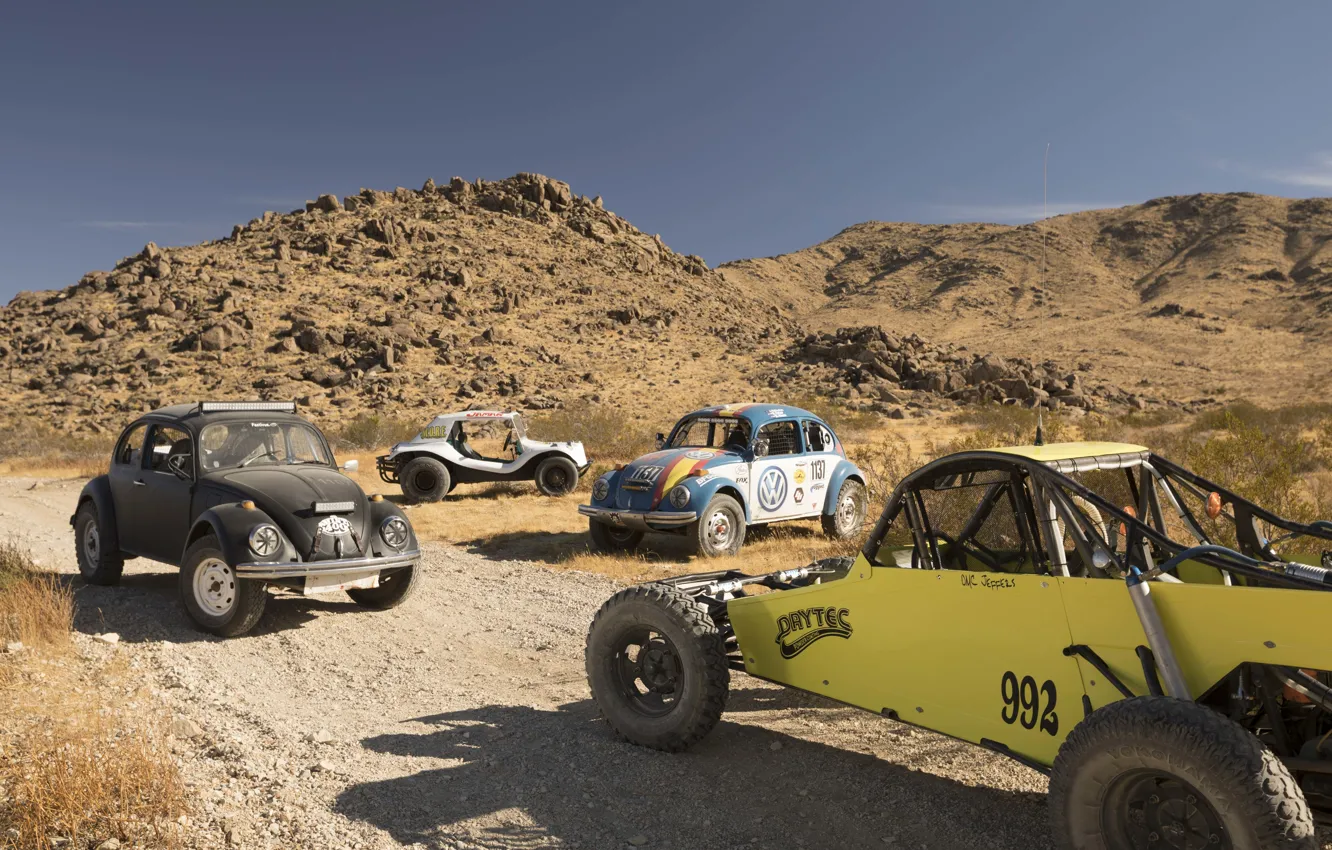 Photo wallpaper Mexico, Mexico, rally, Baja 1000, Volkswagen, Desert Race, 2017, Wolkswagen