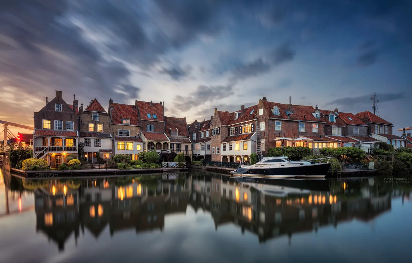 Photo wallpaper Netherlands, Holland, Enkhuizen