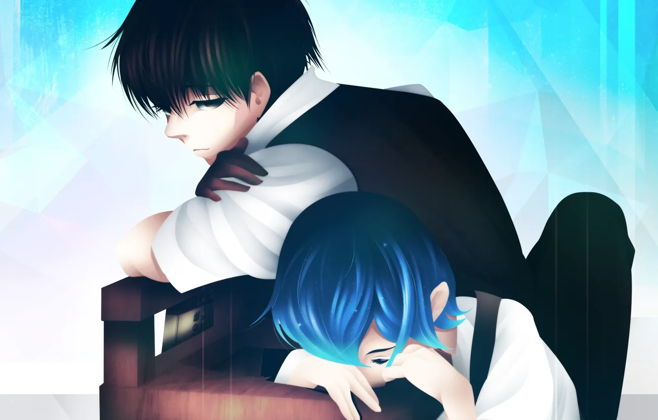 Photo wallpaper anime, two, Tokyo Ghoul, Tokyo ghoul