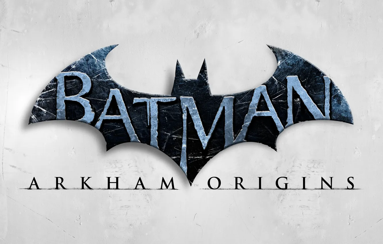 Photo wallpaper Logo, The batarang, Batman Arkham Origins