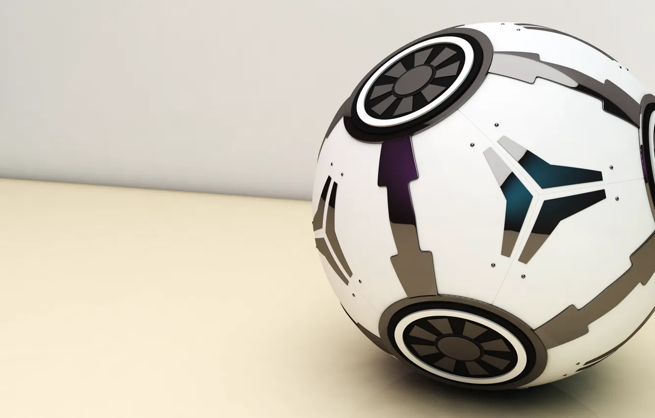 Photo wallpaper metal, balls, cinema 4d, gloss, metal, sphere, art, sphere