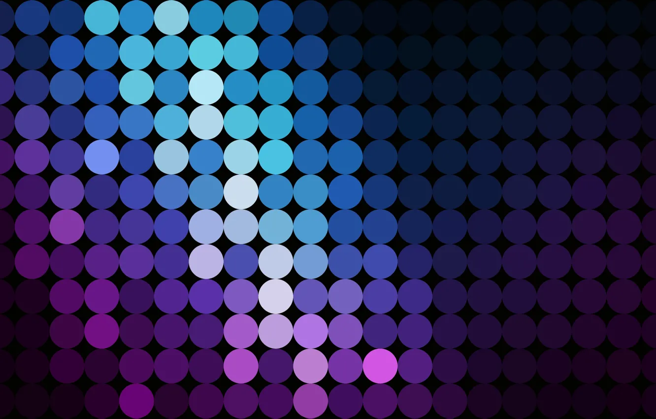 Photo wallpaper circles, texture, blue-purple