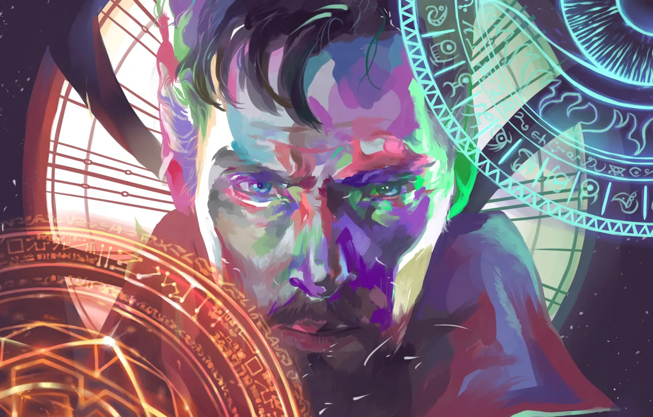 Photo wallpaper art, actor, Benedict Cumberbatch, Benedict Cumberbatch, Doctor Strange, Doctor Strange, British actor