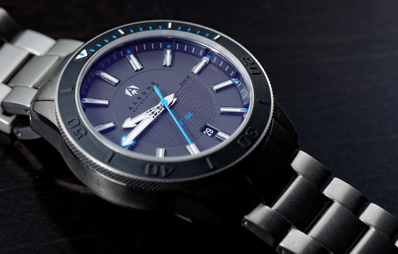 Photo wallpaper arrows, watch, dial