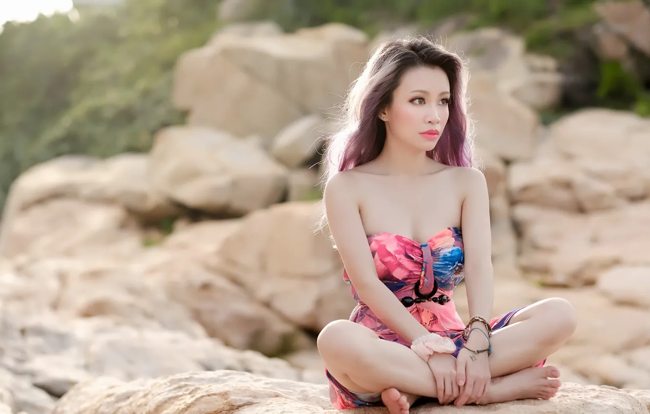 Photo wallpaper summer, pose, girl