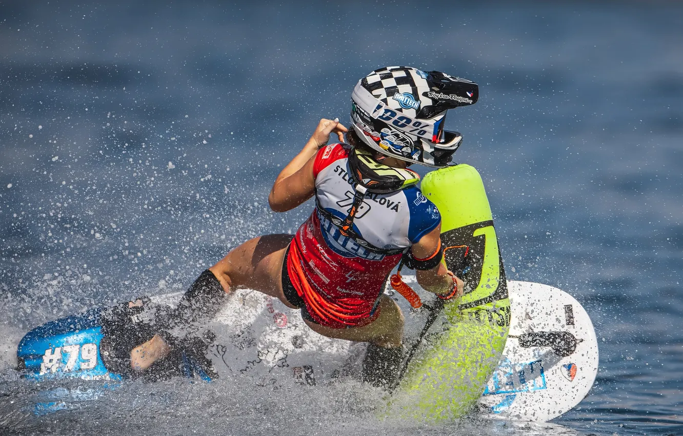 Photo wallpaper race, boat, speed