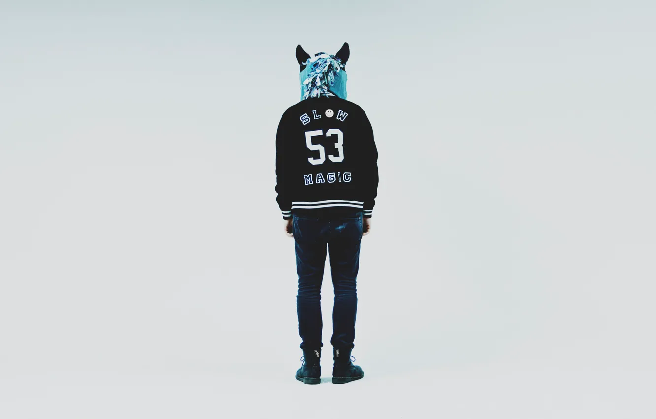 Photo wallpaper music, mask, Downtown, Electronic, ambient, Dream Pop, Slow Magic, Chillwave
