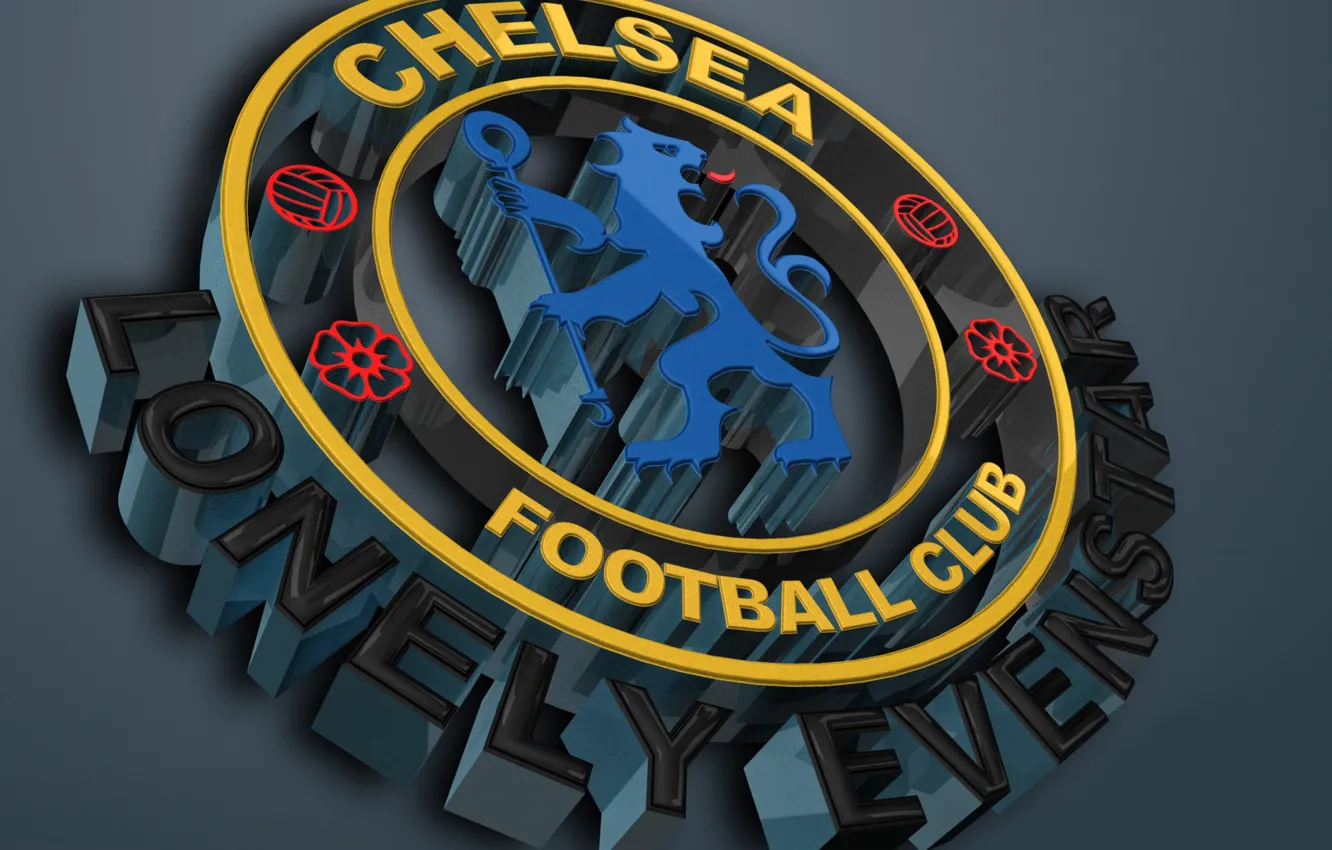 Photo wallpaper logo, Chelsea, Champions, Chelsea FC
