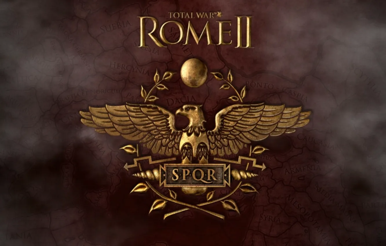 Photo wallpaper gold, war, eagle, rome, empire, total war, strategy, total