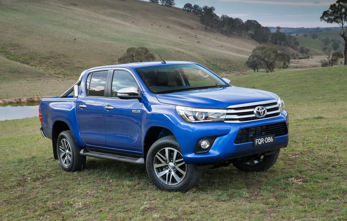 Photo wallpaper jeep, Toyota, pickup, Hilux, 4x4, Toyota, Hilux, Double Cab