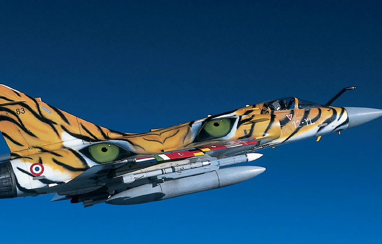 Photo wallpaper the sky, eyes, flight, figure, rocket, the plane