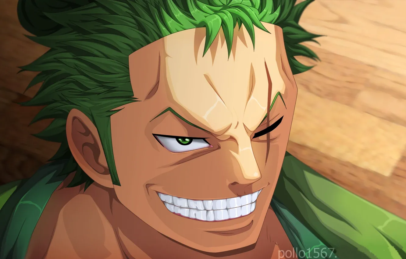 Photo wallpaper smile, guy, One Piece
