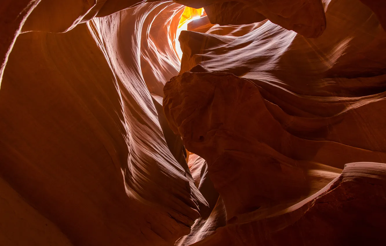 Photo wallpaper canyon, AZ, USA, America, antelope canyon
