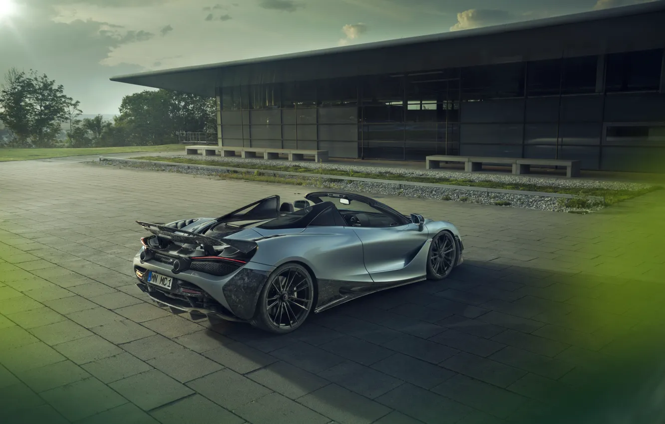 Photo wallpaper McLaren, supercar, Spider, Novitec, 720S, 2019