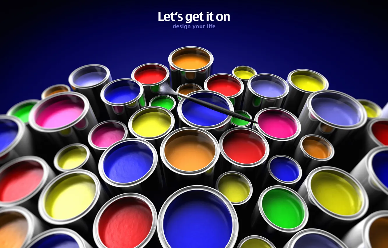 Photo wallpaper creative, mood, paint, color, minimalism, Bank, words, wallpapers