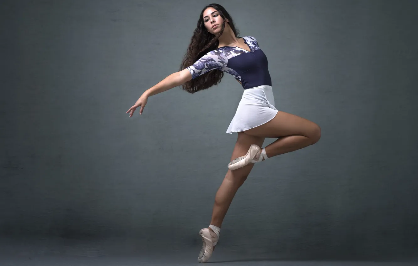 Photo wallpaper girl, pose, dance
