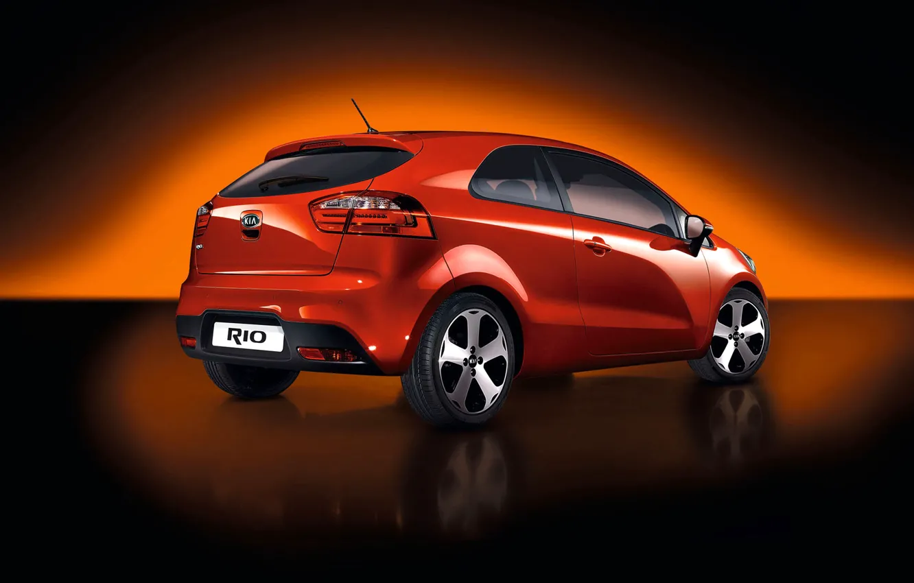 Photo wallpaper car, Kia, Rio
