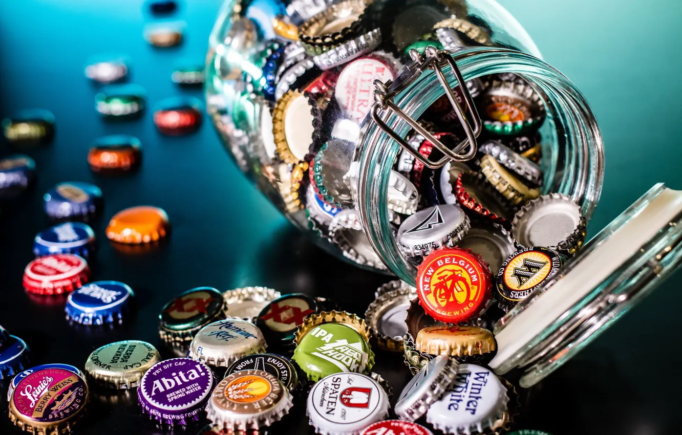 Photo wallpaper macro, Bank, cover