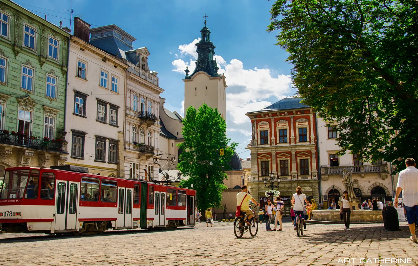 Photo wallpaper the city, Leo, Ukraine, Ukraine, the city, Lviv