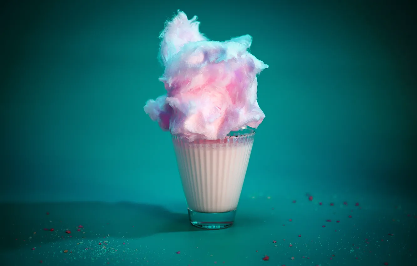 Photo wallpaper glass, cocktail, wool