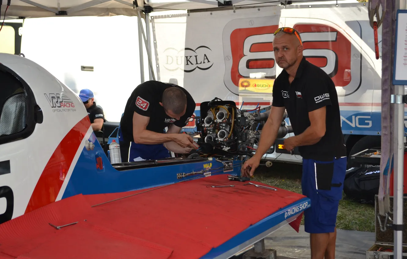 Photo wallpaper race, boat, speed