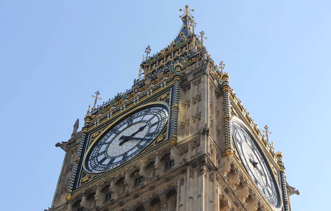 Photo wallpaper watch, UK, Big Ben