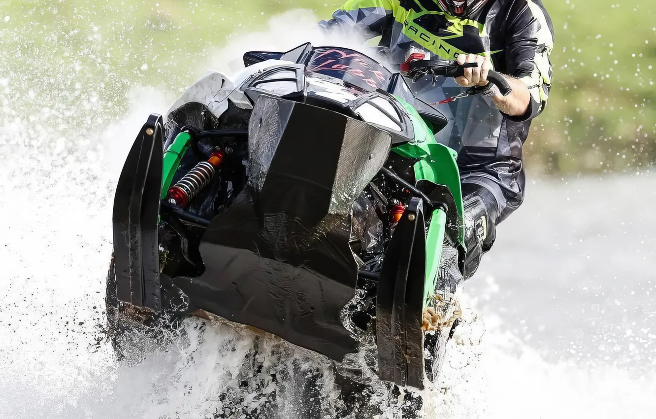 Photo wallpaper race, boat, speed