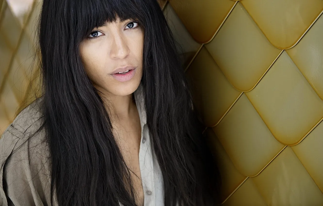 Photo wallpaper Black-haired, brunette, Loreen, singer, Lorine Zineb Nora Talhaoui