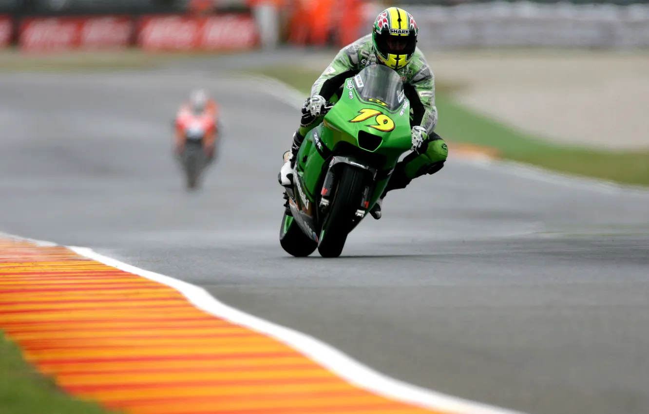 Photo wallpaper sport, motorcycle, Kawasaki, Moto Gp, RACE Mugello