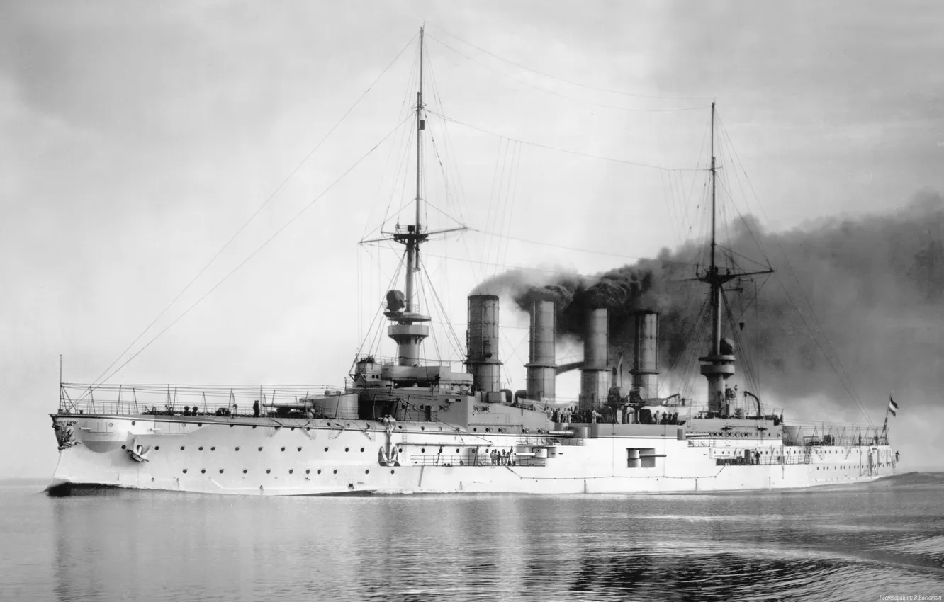 Photo wallpaper Germany, ship of the line, SMS Scharnhorst